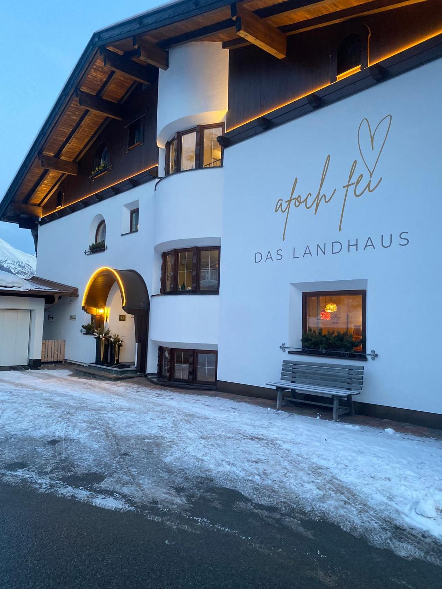 Quality Hosts Arlberg - Afoch Fei - Das Landhaus サンクト・アントン・アム・アールベルク エクステリア 写真
